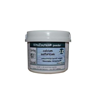 Vitazouten Calcium sulfuricum poeder nr. 12 60 Gram