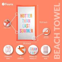 Hotter Than Last Summer strandlaken - thumbnail