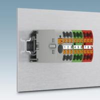 Phoenix Contact 3273332 Verdeelblok 25.2 mm Spanveer Blauw 10 stuk(s) - thumbnail