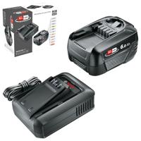 Bosch Groen Starter Set 18V 1x 18V 6.0Ah + AL18-44 | 18V (1x 6.0Ah accu + lader) - 1600A032A8 - thumbnail