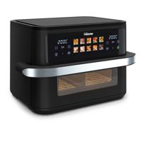 Tristar FR-9078 Airfryer 10 l 2800 W BPA-vrij, Anti-aanbaklaag, LC-display Zwart, RVS - thumbnail