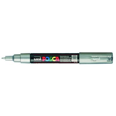 Markeerstiften POSCA PC-1M Zilverkleurig (6 Stuks)