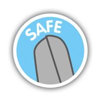 SES rechtshandige schaar - thumbnail