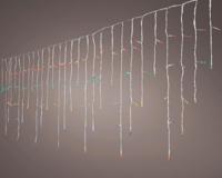 Led fonkel icicle verlichting 490 lampjes multi colour - thumbnail
