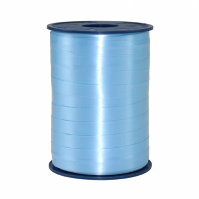 Globos Nordic cadeaulint 10 mm polyester 250 meter lichtblauw