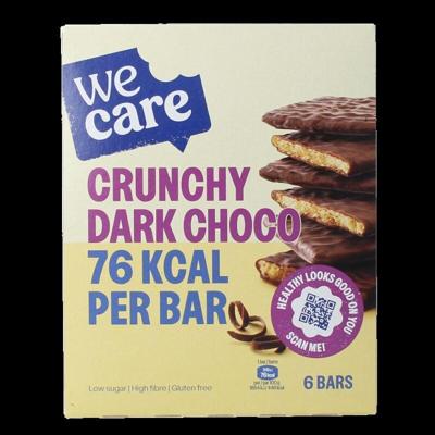 WeCare Crunchy Dark Choco Bars