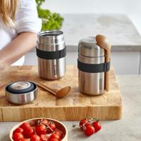 Zwart+Blum Voedselcontainer - 0,4 liter - Zwart - thumbnail