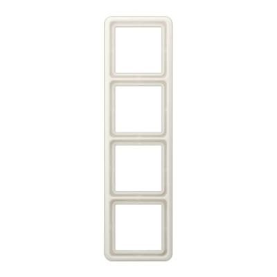 Jung CD584W Afdekking Frame 4-voudig Crème-wit 1 stuk(s)