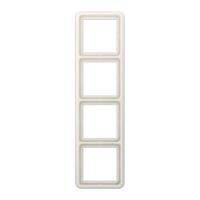 Jung CD584W Afdekking Frame 4-voudig Crème-wit 1 stuk(s) - thumbnail