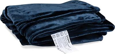 DOMO DO637ED Elektrische deken 160 W Donkerblauw