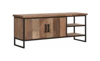 DTP Home TV-meubel 'Beam' Teakhout, 140cm, kleur Naturel - thumbnail