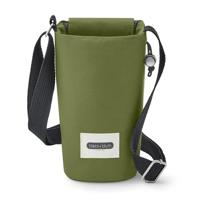 Black+Blum Geïsoleerde Flessentas - Koeltas voor fles - Mosgroen - thumbnail