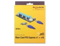 DeLOCK Riser Card PCI Express x1 > x16 met USB-kabel - thumbnail