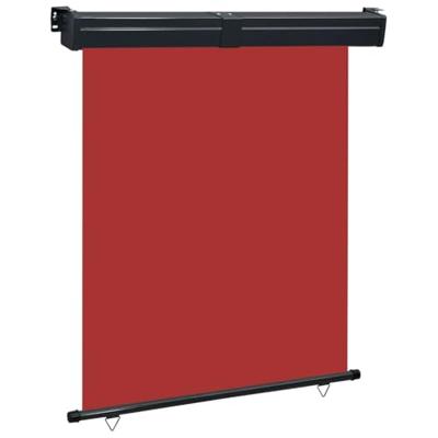 Balkonscherm 145x250 cm rood