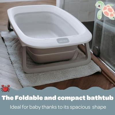 BEABA, Opvouwbaar bad - 920403 - Eazy Pop Camélé'O badkuip - Fluweelgrijs