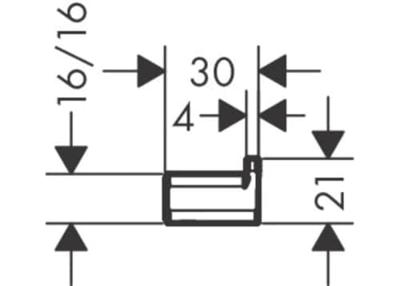 Hansgrohe Handdoekhaak AddStoris Chroom Hansgrohe Handdoekhaak AddStoris Chroom
