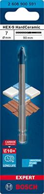 Bosch Accessories 2608900591 Tegelboor 1 stuks 7 mm Gezamenlijke lengte 90 mm Zeskant schacht 1 stuk(s) Bosch Accessories 2608900591 Tegelboor 1 stuks 7 mm Gezamenlijke lengte 90 mm Zeskant schacht 1 stuk(s)