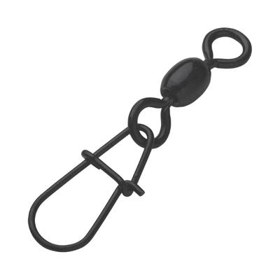 Madcat Stainless Swivels With Egg Snap Black 5st. Size 2 - 55 kg