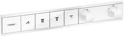 Hansgrohe RainSelect thermostaat inbouw voor 4 functies, mat wit