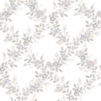Dutch Wallcoverings Ortagard - Margareta White/Beige - Wit/Beige - thumbnail
