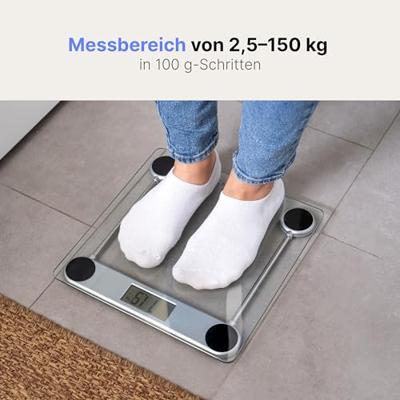 Clatronic PW 3368 Personenweegschaal Digitaal Weegbereik (max.): 150 kg Glas (helder)
