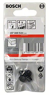 Bosch Accessoires 4-delige centerpuntset 6 mm 4st - 2607000544 Bosch Accessoires 4-delige centerpuntset 6 mm 4st - 2607000544