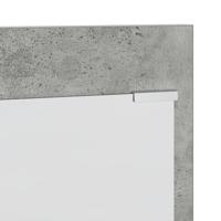 Wandgemonteerde kapstok met plank Beton grijs 90 x 10 x 50 cm - thumbnail