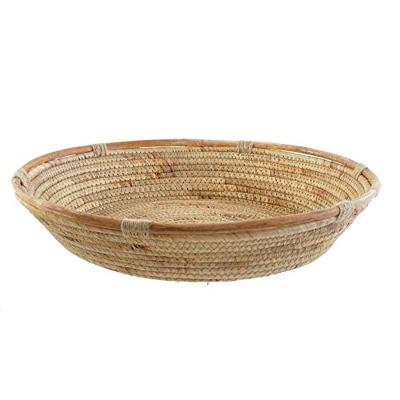 Tafeldecoratie DKD Home Decor 42 x 42 x 8 cm Natuurlijk Bruin Tropisch