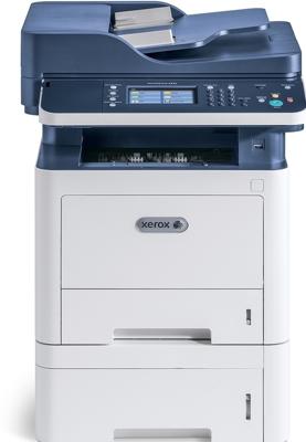 Xerox WorkCentre 3335 A4 33 ppm draadloze machine voor dubbelzijdig kopiëren en printen, scannen en faxen, geschikt voor PS3, PCL5e/6, voorzien van ADF en 2 laden voor totaal 300 vel Xerox WorkCentre 3335 A4 33 ppm draadloze machine voor dubbelzijdig kopiëren en printen, scannen en faxen, geschikt voor PS3, PCL5e/6, voorzien van ADF en 2 laden voor totaal 300 vel