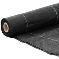 Worteldoek 4x25 m polypropeen zwart - thumbnail