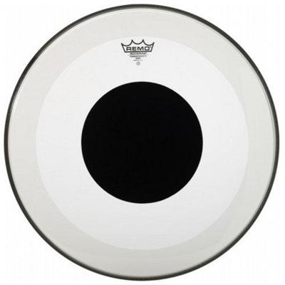 Remo P3-1322-10 22 inch Powerstroke 3 Black Dot bassdrumvel