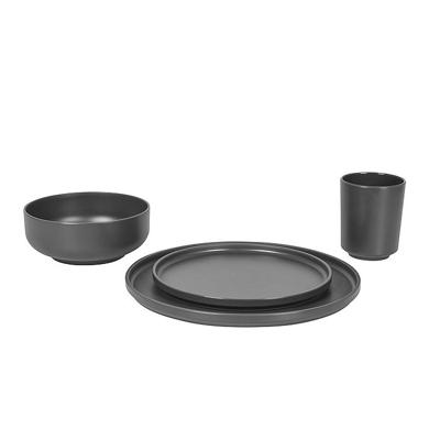 Bo-camp Industrial Patom 100% Melamine 16 Delig Servies