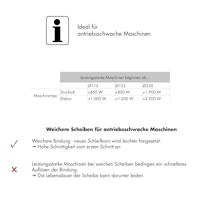 Rhodius XT70 BOX 208226 Doorslijpschijf recht 125 mm 10 stuk(s) RVS, Staal - thumbnail