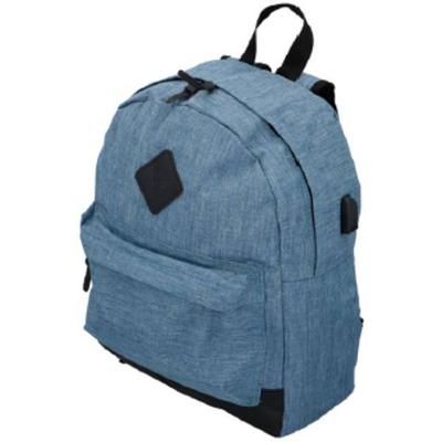 Active Sport - Rugzak met USB-Oplaadpoort - Blauw 24 Liter