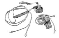 Cocoon Hammock Straps Ultralight Sjorband Grey - thumbnail