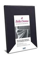 Bella Donna Bella Donna Hoeslaken Jersey Eenpersoons zwart-0101 90/190-100/220 - thumbnail