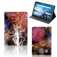 Lenovo Tablet M10 Tablet Hoes met standaard Vuurwerk - thumbnail