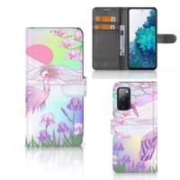 Samsung Galaxy S20 FE | Telefoonhoesje | Met pasjeshouder | Bird - thumbnail