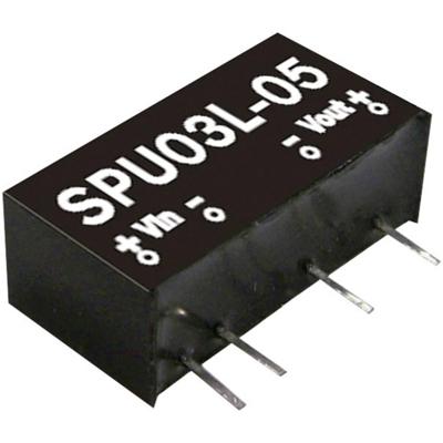 MEAN WELL SPU03L-12 DC/DC-converter 5 V 1 W Aantal uitgangen: 1 x Inhoud 1 stuk(s)