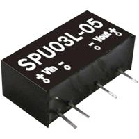 MEAN WELL SPU03L-12 DC/DC-converter 5 V 1 W Aantal uitgangen: 1 x Inhoud 1 stuk(s) - thumbnail