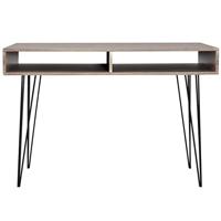 Bureau met 2 compartimenten grijs - thumbnail
