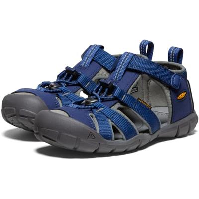 Keen Seacamp II Cnx Kinder Sandaal Blue Depths/Gargoyle 4/36 Keen Seacamp II Cnx Kinder Sandaal Blue Depths/Gargoyle 4/36