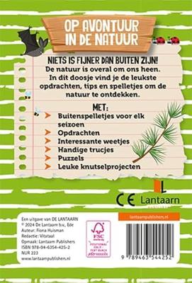 Lantaarn Publishers Op avontuur in de natuur spelletjesboek Lantaarn Publishers Op avontuur in de natuur spelletjesboek
