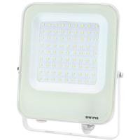 Krachtige LED Bouwlamp 50W - Helder/Koud Wit 6500K - IP65 Waterdicht - thumbnail
