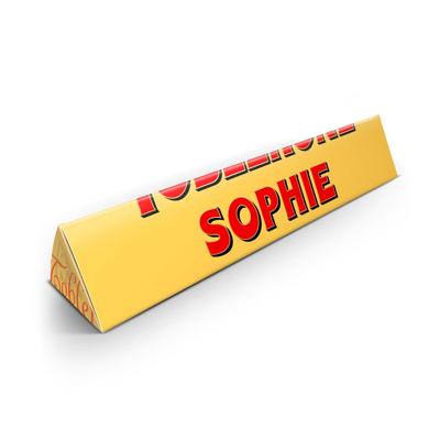 Toblerone reep met naam en foto - 200 gram