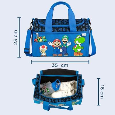 Undercover Sporttas super mario blauw