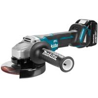 Makita DGA505RTJ Accu Haakse Slijper 125mm 18V 5.0Ah in Mbox - thumbnail