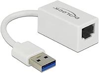 Delock USB 2.0 Adapter [1x USB-A-stekker - 1x RJ45-bus] 65905 12.7 cm - thumbnail
