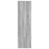 Kast met lade 55,5x34x119,5 cm spaanplaat grijs Sonoma - thumbnail
