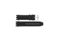 Horlogeband Tissot T1154172705101 / T603045025 Rubber Zwart 23mm - thumbnail
